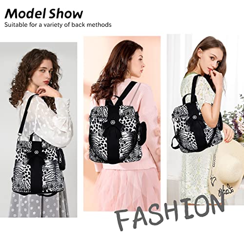 Image of ZOCAI Backpack Purse for Women Fashion Backpack Purses PU Leather Daypacks Anti-Theft Shoulder Bag Satchel Purse