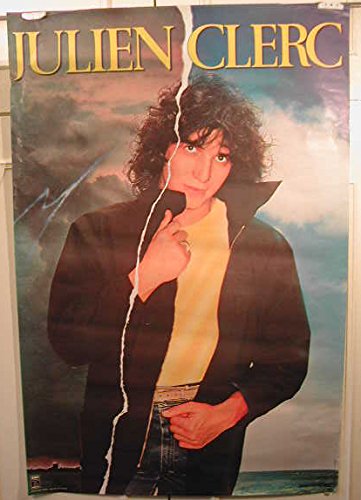 Affiche Julien Clerc 80x120 cm habillez vos grands murs vides poster salon