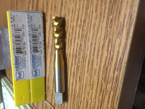 M10 X 1.25 D5 HIGH SPEED STEEL TiN COATED SPIRAL FLUTE BOTTOM TAP