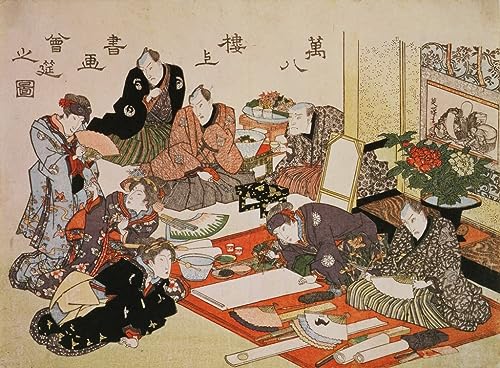 Tableaux Graffiti Art Mural Kunisada affiche 60x90cm pour salon