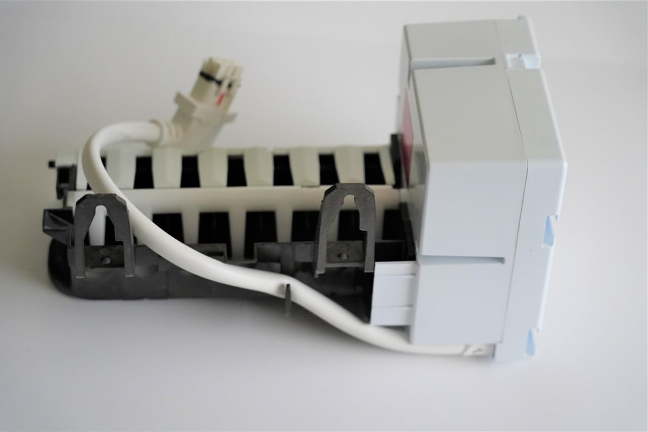 Refrigerator Icemaker Assembly Compatible with GE WR30X10093, WR30X30972, AP4345120