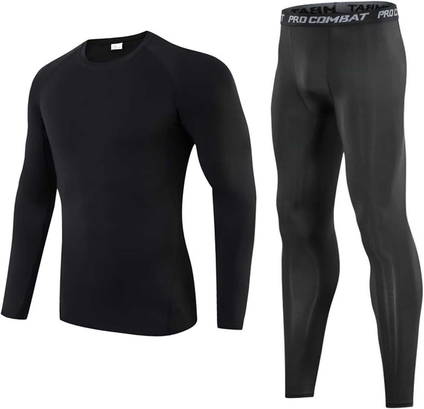 Kids Thermal Base Layer Sets Boys Football Skins Youths Compression Set Winter Under Football Kit for Children