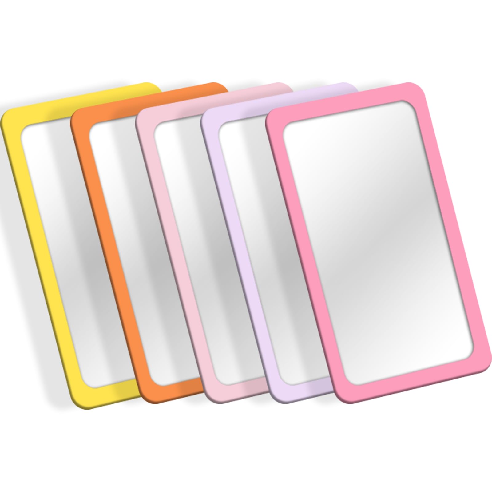 12 piccoli specchi per bambini, 15,2 x 10,2 cm, infrangibili, per