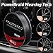 RUNCL PowerBraid Fishing Line 4/8/9 Strands, Braided Fishing Line 300/500/1000Yds - Seamless Weaving Tech, Enhanced Coating Tech, Zero Stretch, High Sensitivity, Smaller Diameter - Braid Line 15-115LB