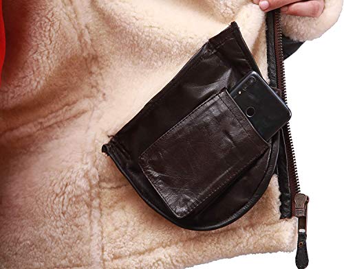 B3 Bomber Jacket Aviator Real Shearling B3 Bomber Jacket Winter3