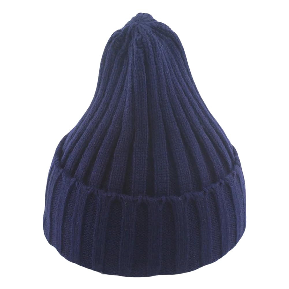 Berretto Invernale Elastico E Morbido con Risvolto per Uomo E Donna, Cappello Classico Unisex in Maglia con Teschio per Lo Sci