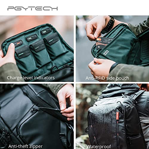 PGYTECH OneMo Camera Backpack 25L with Shoulder Bag for DJI AVATA,Mini 3 Pro, Mavic 3, Air 2S, FPV, Sony, Canon, Nikon, Drone, Mavic 2/Air 2, OSMO Action/Pocket, DSLR/SLR Mirrorless, Camera Tripod by PGYTECH - Image 5