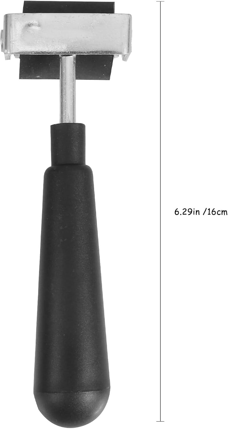 Uonlytech Rubber Roller Paint Brush Ink Applicator Sturdy Crafting Roller for Oil Painting Printmaking and Inking Blocks with Premium Grip Handle