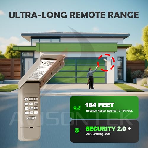 Sears Craftsman Garage Door Opener Keypad CMXZDCG440 Wireless Universal【3 Year Warranty】