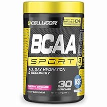 Cellucor BCAA Sport, BCAA Powder Sports Drink for Hydration & Recovery, Cherry Limeade, 30 Servings