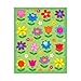 CARSON DELLOSA FLOWERS SHAPE STICKERS 96PK (Set of 24)