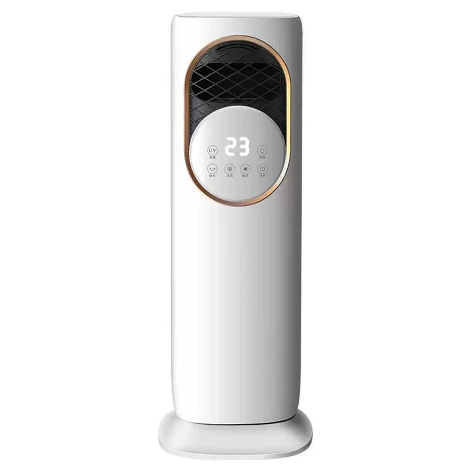 Refroidisseur d'air portable oscillant avec télécommande et écran LED
