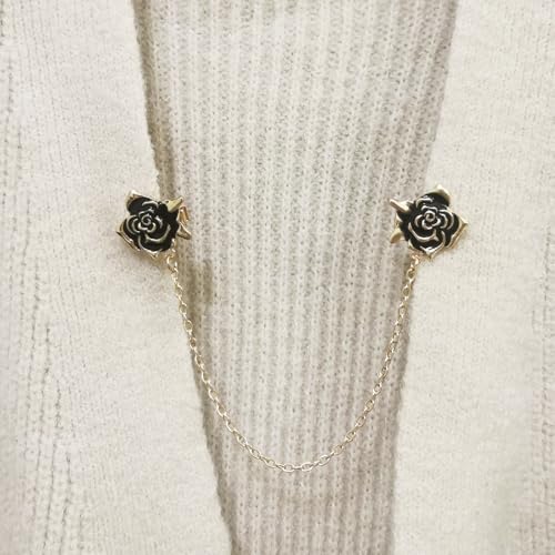 Pinces à châle rétro pour ajuster les pulls amples et fermer les vêtements sans bouton - 5