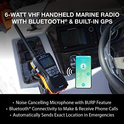 Cobra MRHH600FLTGPSBT Mr Hh600Fltbtgps Handheld Floating Vhf Radio thumb #3