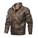 Generisch Winterjacke Herren Fleece Herren Blouson Snowboardjacke
