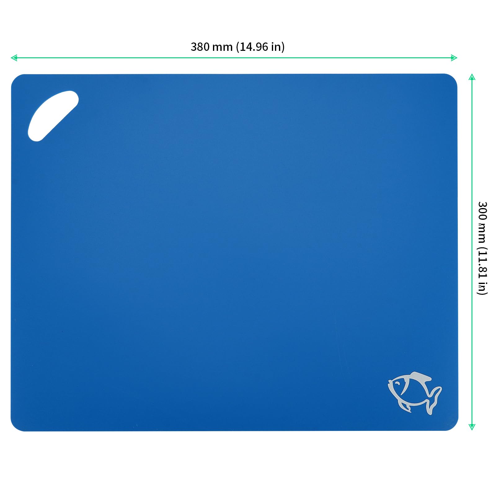 Juego de 12 tablas de cortar de plástico flexible 30 x 38 cm, tablas extragruesas con agujeros