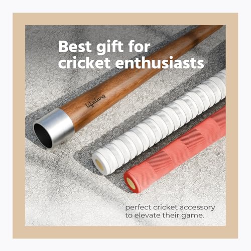 Image of Lifelong Grip Cone for Cricket Bats - Pack of 1 | Ergonomic Wooden Grip | Universal Fit for All Standard Bat Sizes | Easy to Use Grip Application Tool | Comfortable Handle
