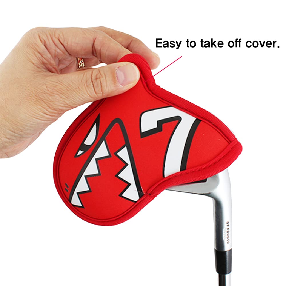Palette Golf Iron Covers / 9pcs Set/Golf Head Covers/Golf Club Covers