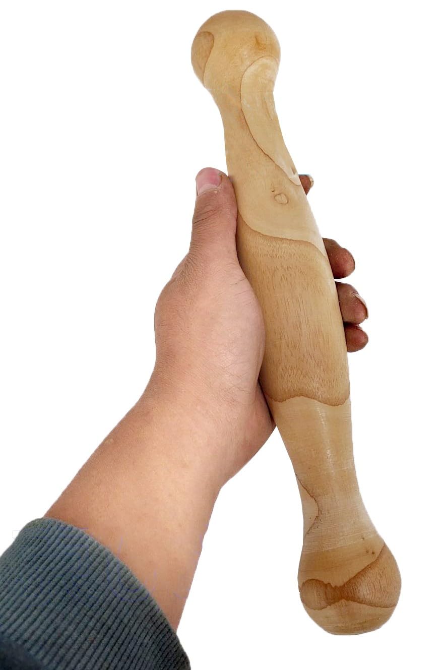 Règle Tai Chi Qigong Arts Martiaux,Traditionnel Chinois pour l'exercice De Moring Âgé pour Les Pratiquants De Qi Gong, De Yoga Et De Méditation Taiji Bâton D'entraînement H 30X4cm