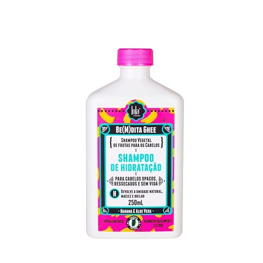 Shampoo Ghee De Hidratação Banana 250 ml, Lola Cosmetics