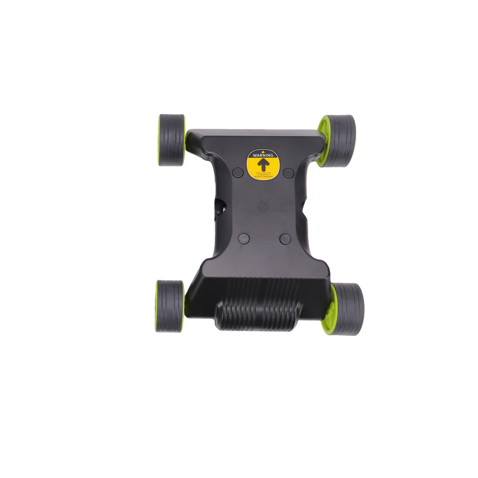 Ab Wheel Roller mit Ellenbogenstütze, Robuster 4-Rad-Kerntrainer für Heim-Fitness-Fitness, 1 Einheit
