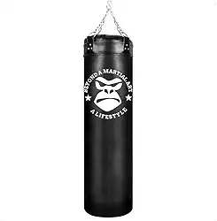 Saco De Pancada 120 cm Boxe Muay Thai Profissional Equipamento Luta Artes Marciais Esquivas Gorilla