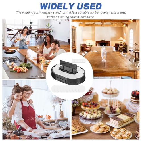 Plateau tournant de table multiusage pour ne plus devoir passer les plats