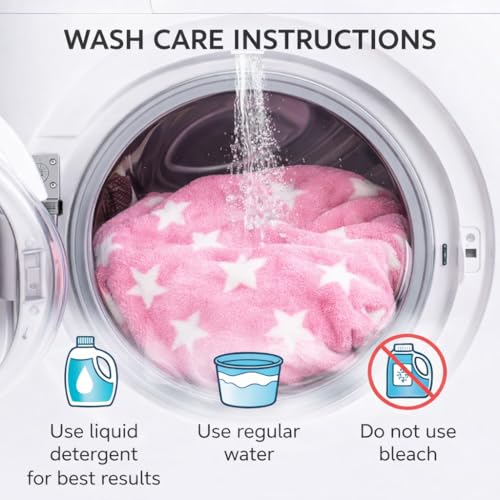 Image of BRANDONN New Born All Season Ultrasoft Wrapper Sheet Baby Blanket for Babies (Pink & Blue) Pack of 2, Length 100 cm x Width 75 cm, 0-12 Month