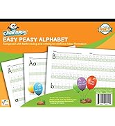 Channie's W302 EASY PEASY ALPHABET HANDWRITING WORKBOOK COMBINE BOTH TRACING & WRITING. LOTS PRAC...