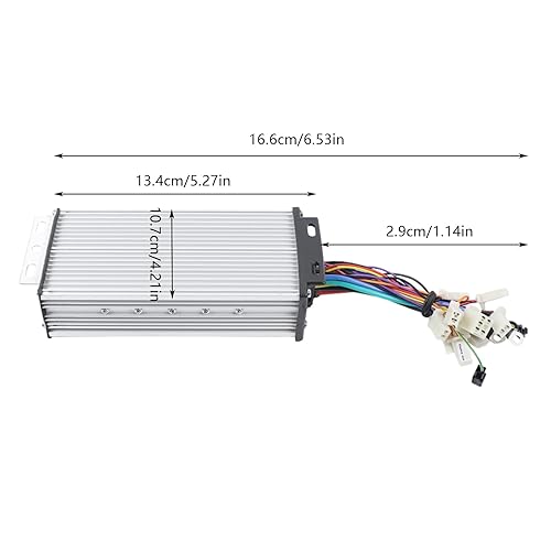 Miniatura 3 de Kit completo de motor eléctrico de CC sin escobillas de 48 V 2000 W, motor de alta velocidad de 4300 RPM, con controlador Mosfet sin escobillas de