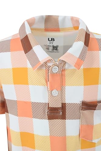 Image of Unique Baby Moisture Wicking Kids Polo Shirts for Toddler Boys Polo Shirt