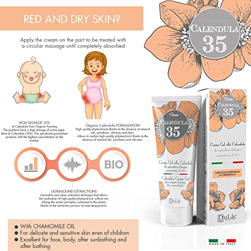 Dulàc Calendula Crema Gel Made in Italy, Alta