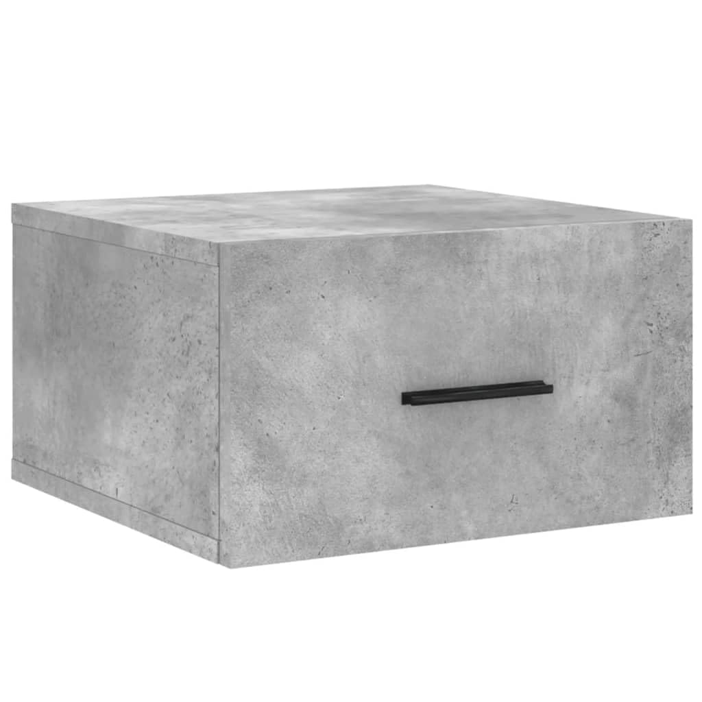 Table de chevet murale 35 cm pour libérer l'espace au sol du lit