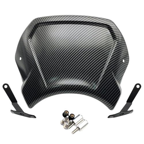 Déflecteur pare-brise vintage moto pour rouler confortablement en CB125R