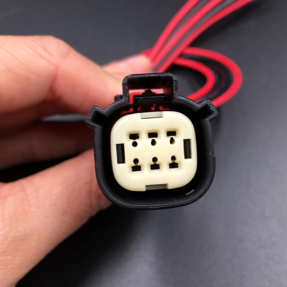 LIZAPUS Headlights Connector Pigtail Harness Compatible with Chevrolet Traverse. 2018-2021. 84686137, 84887857, 84887858, 84721414, 84573720, 84721415