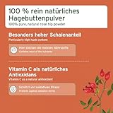 AniForte Hagebuttenpulver für Hunde & Katzen 500g – 100% Hagebutten, reich an Vitamin C, zur Unterstützung des Immunsystems
