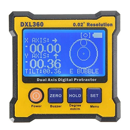 Inclinómetro Digital Medidor de Ángulos DXL360 miniatura 1