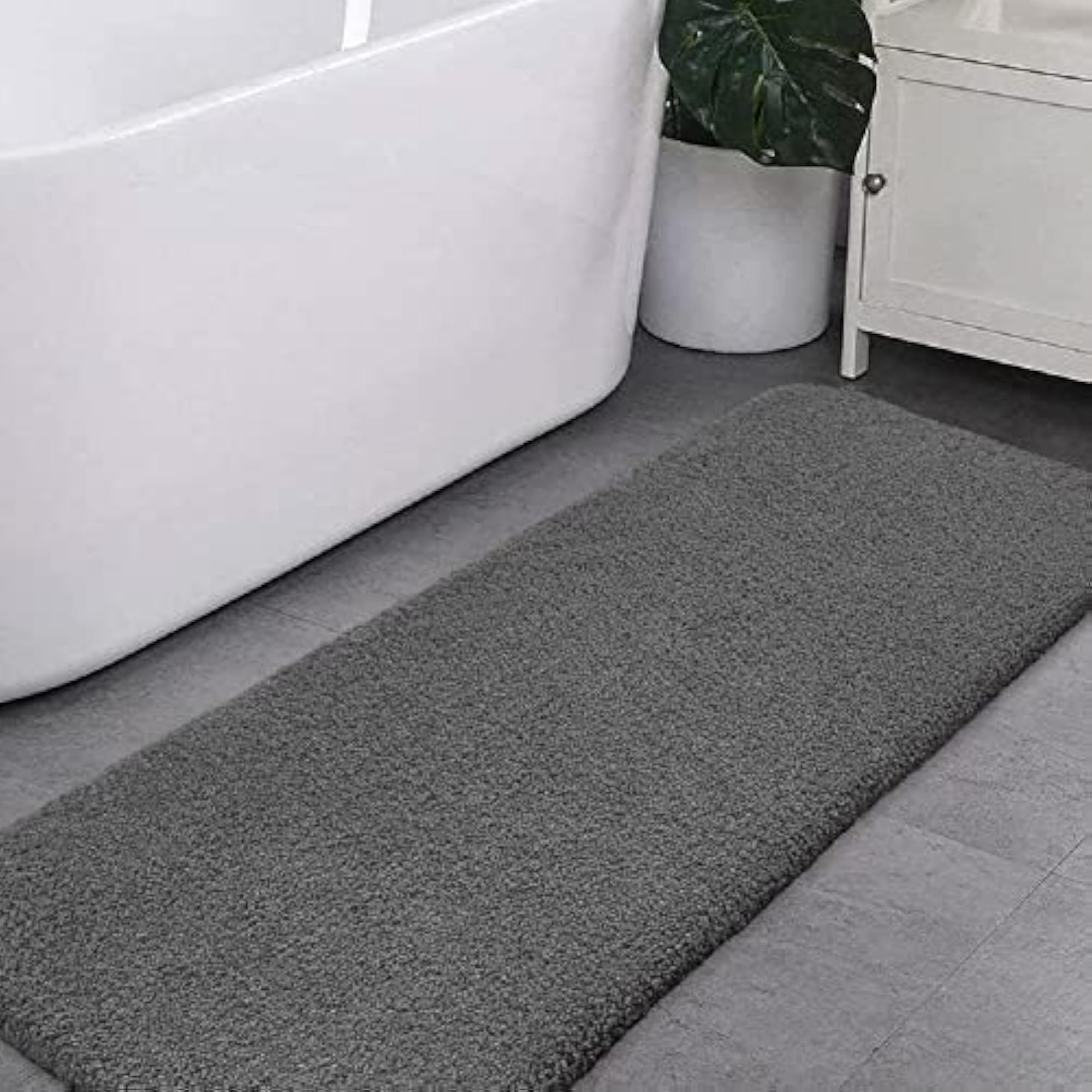 Microfiber Fur Anti-Skid Bath Runner Mat