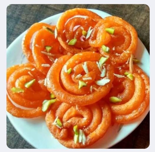Festival Special Premium (Jalebi 250g) Delicious Indian Traditional Sweets To Sweeten Up Your Celebration Best Gift For All Occasions Rakhi,NewYear,Diwali,Holi