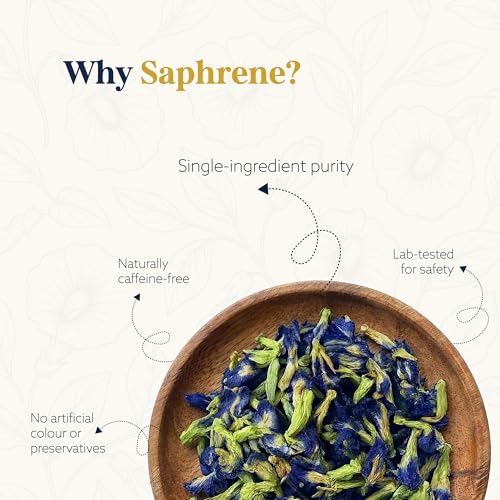 Image of Saphrene Butterfly Blue Pea Flower - 100g (Pack of 2 x 50g)