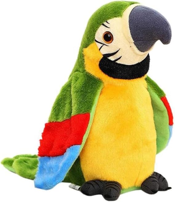 SKJJL Papagei Sprechend Spielzeug, Talking Parrot Plüsch Spielzeug SKJJL Papagei Sprechend Spielzeug, Talking Parrot Plüsch Spielzeug