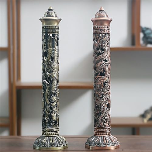 Quemador de Incienso Chino de cobre antiguo pack ahorro 6