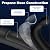 WADEO 20 FT High Pressure Propane Hose with Both 3/8 Inch Female Flare and a Pipe Fitting 3/8 Inch Flare x 1/8 Inch MNPT for Gas Grill, RV, Fire Pit, Heater