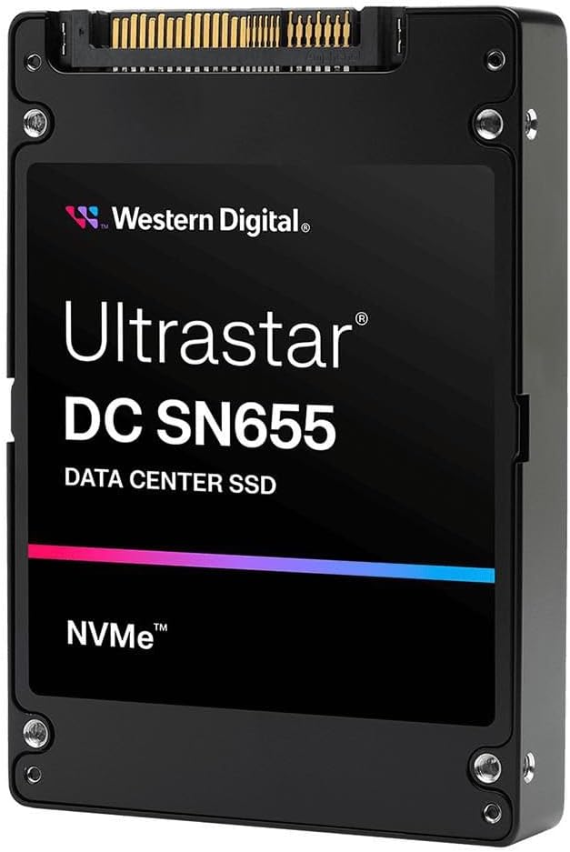 Western Digital Ultrastar Dc Sn655 7.68 Tb U.3 Pci Express 4.0 Nvme TLC, W129157483 (U.3 Pci Express 4.0 Nvme TLC 3D Nand)