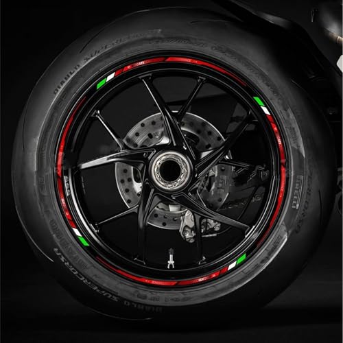 Kit autocollants jante Ducati Multistrada pour rénover et personnaliser vos roues de moto