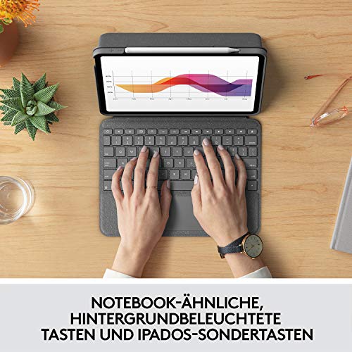 Logitech Folio Touch iPad Tastatur-Case – Ansicht 3