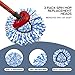 6 Pack Mop Replace Head RinseClean 2-Tank System, Mop Head Replacement, Microfiber, Machine Washable, Easy to Replace and Deep Cleaning