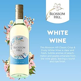 Blossom Hill White Wine, 75cl, (Case of 6) (Pack of 2) – Blossom Hill