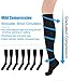 Compression Socks Women Men Circulation Nursing Compression Stockings Knee High Support Socks