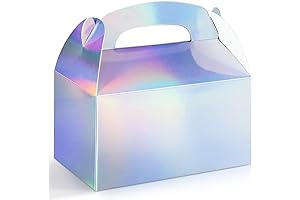 Holographic Iridescent Treat Boxes: Your Enchanting Party Favor Solution